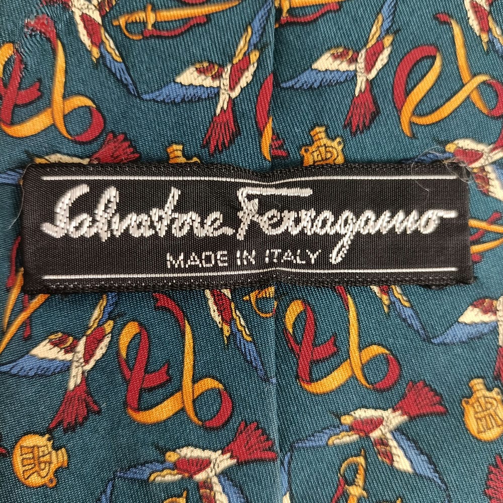 cravatta vintage ferragamo