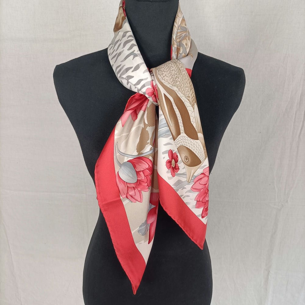 vintage silk scarf