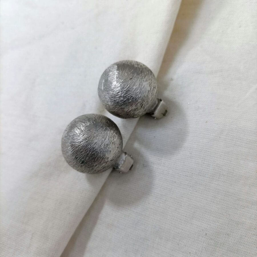 Orecchini a palla vintage anni 70