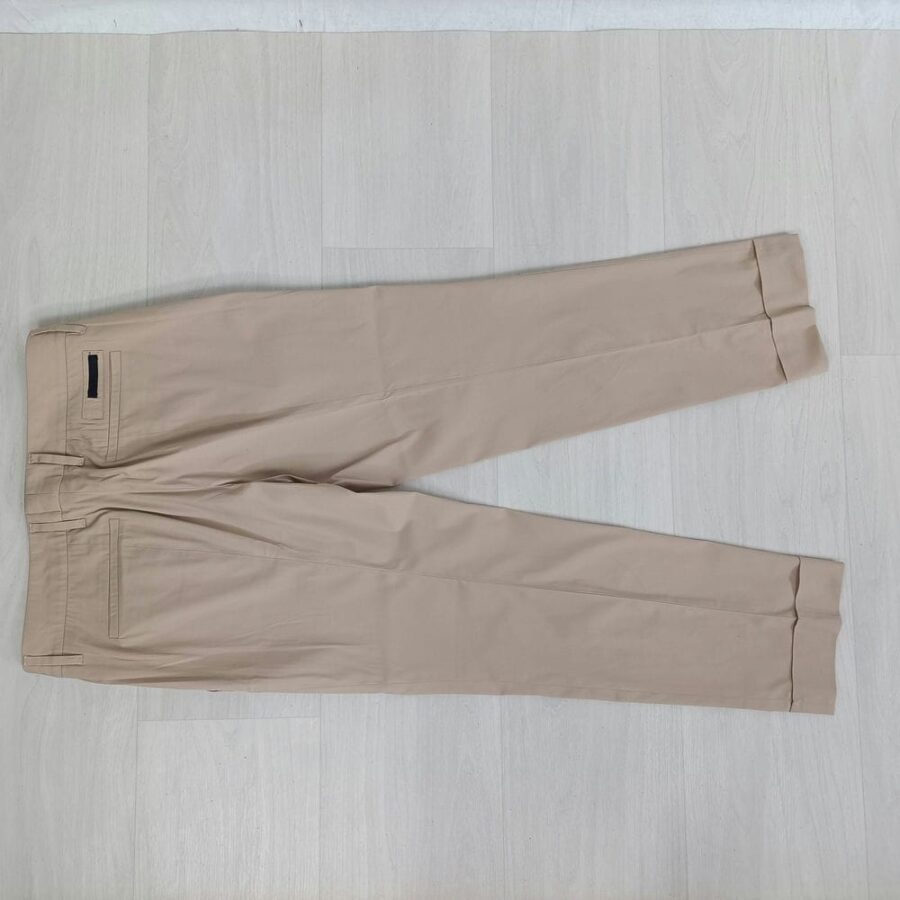 beige trousers