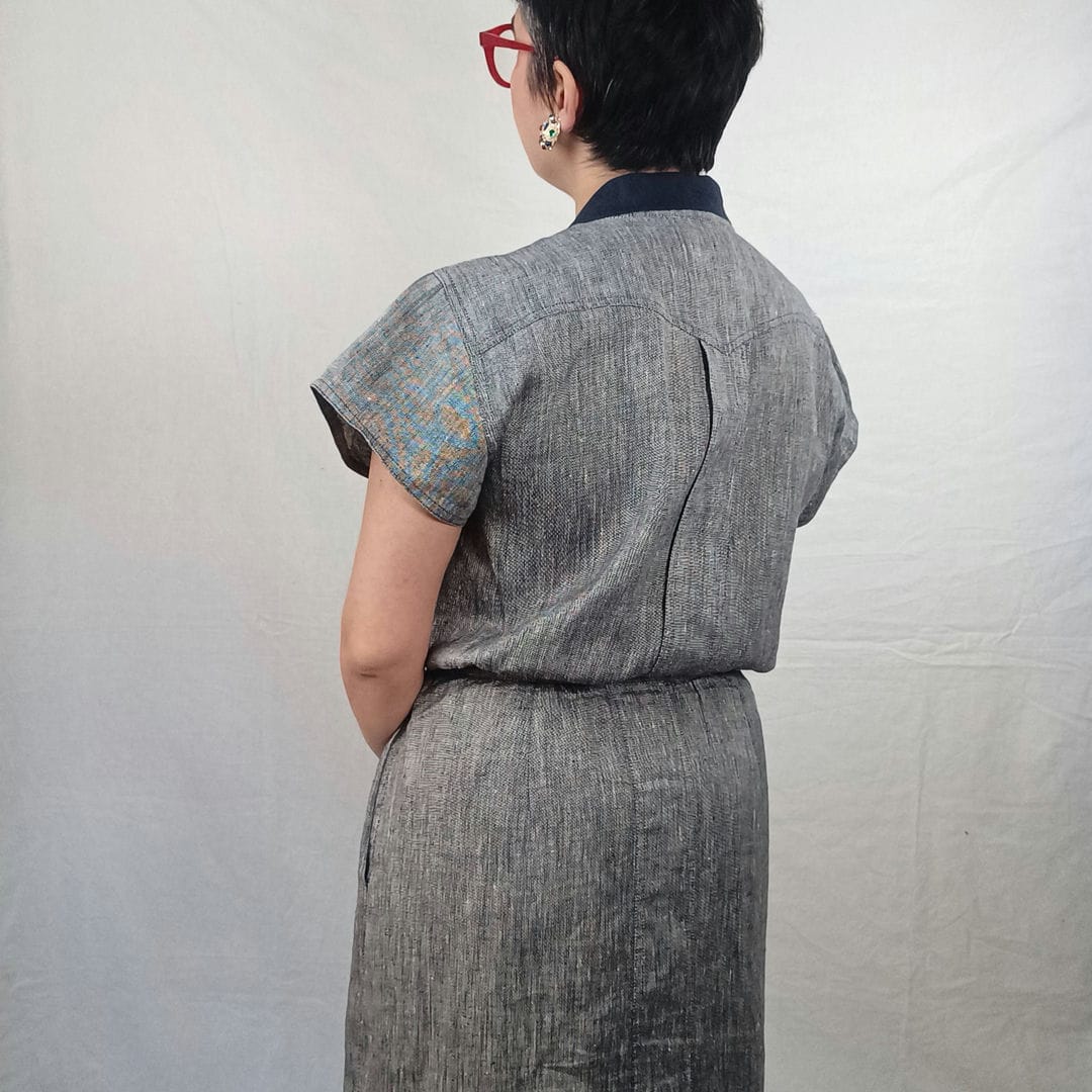 Vestito lino Valentino - immagine 3