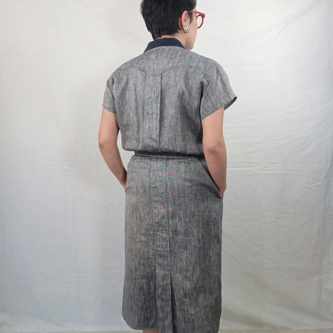 Vestito lino Valentino - immagine 4