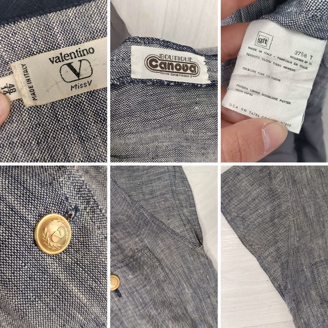 Vestito lino Valentino - immagine 9