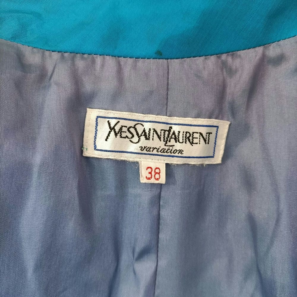 YSL giacca corta in seta