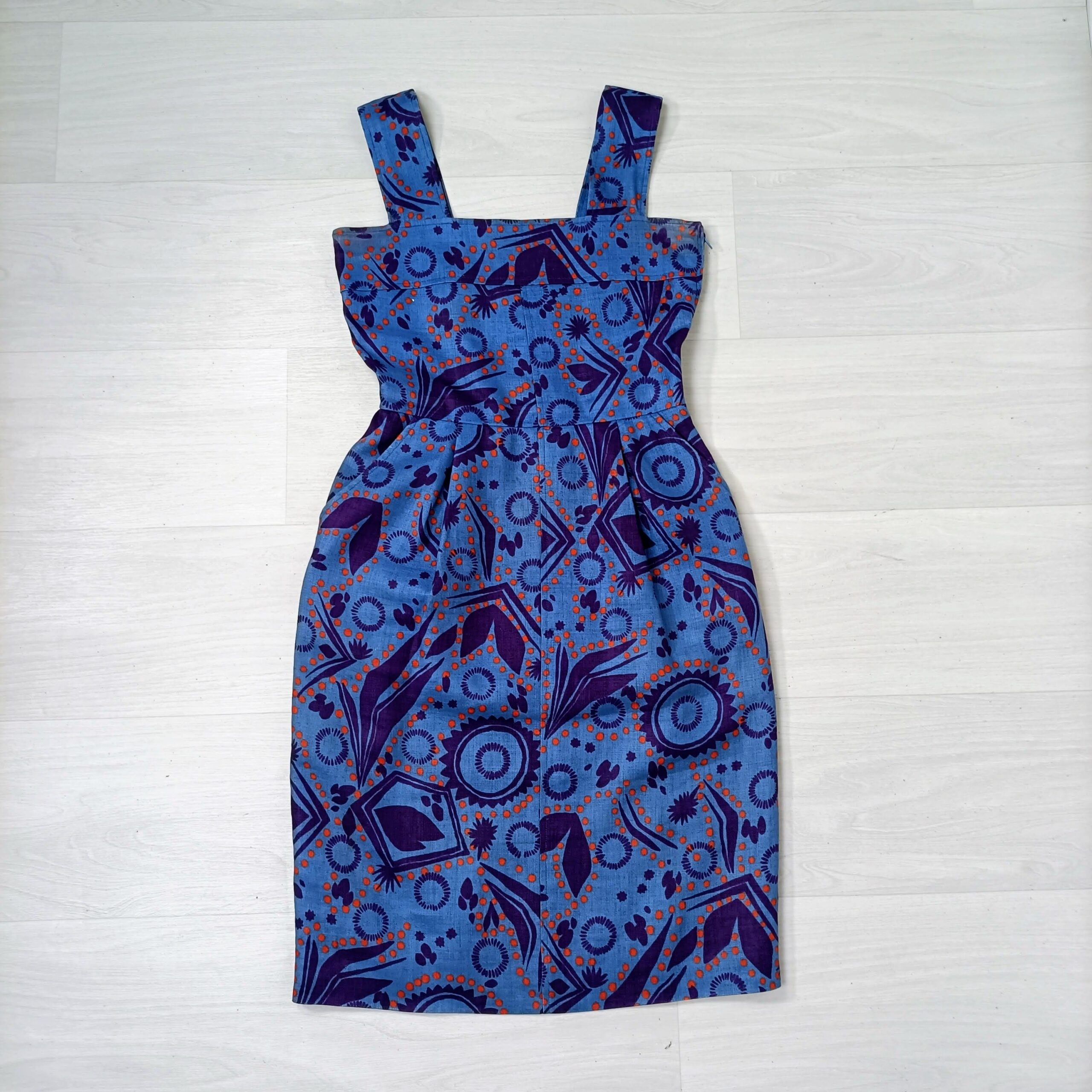 salopette in lino vintage ysl