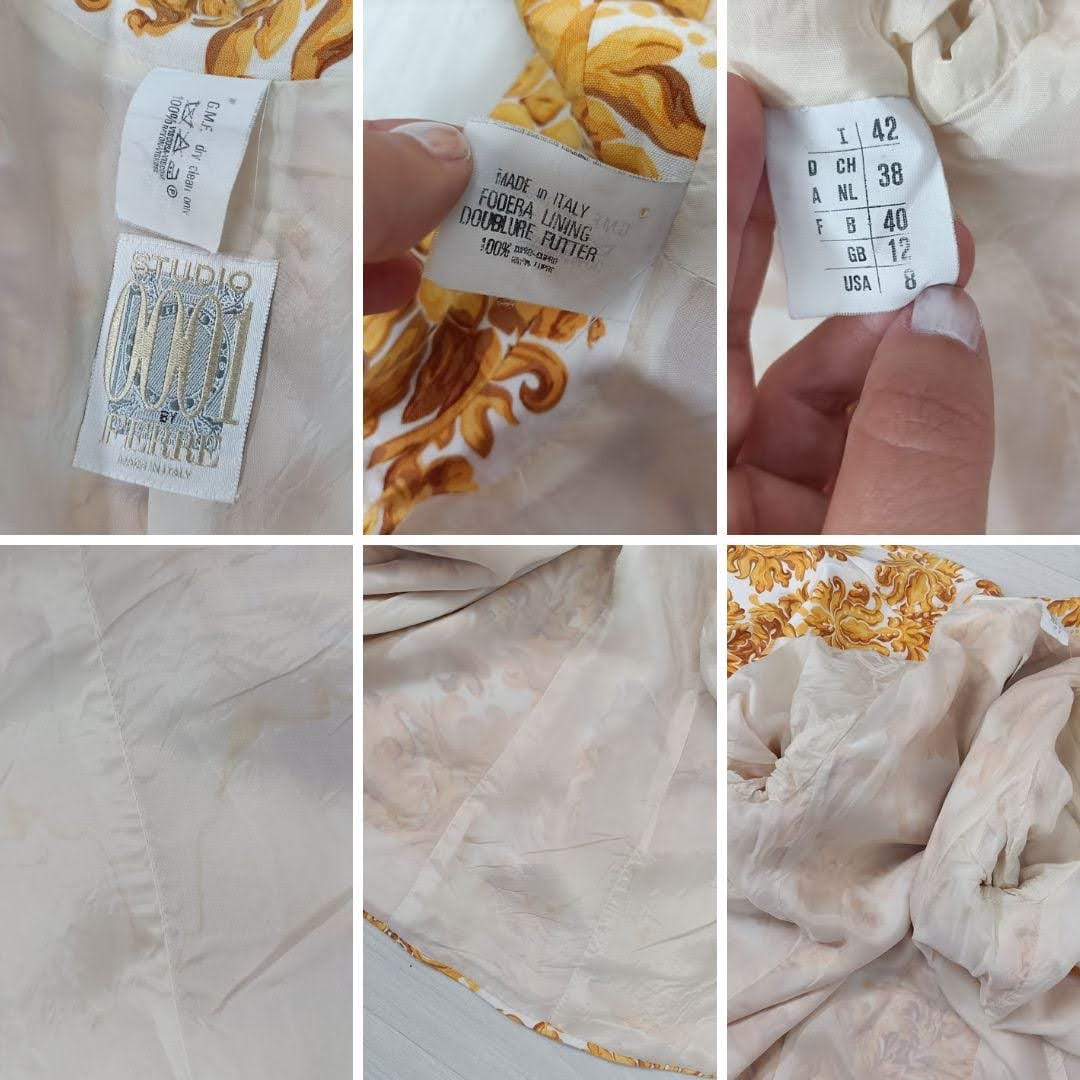 vintage jacket short sleeve gianfranco ferré