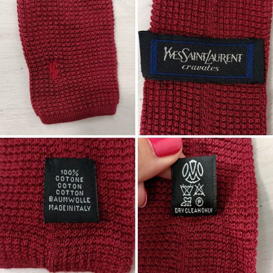 knitted tie