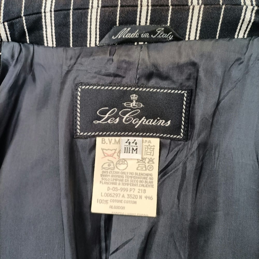 Giacca a righe Les Copains per outfit navy