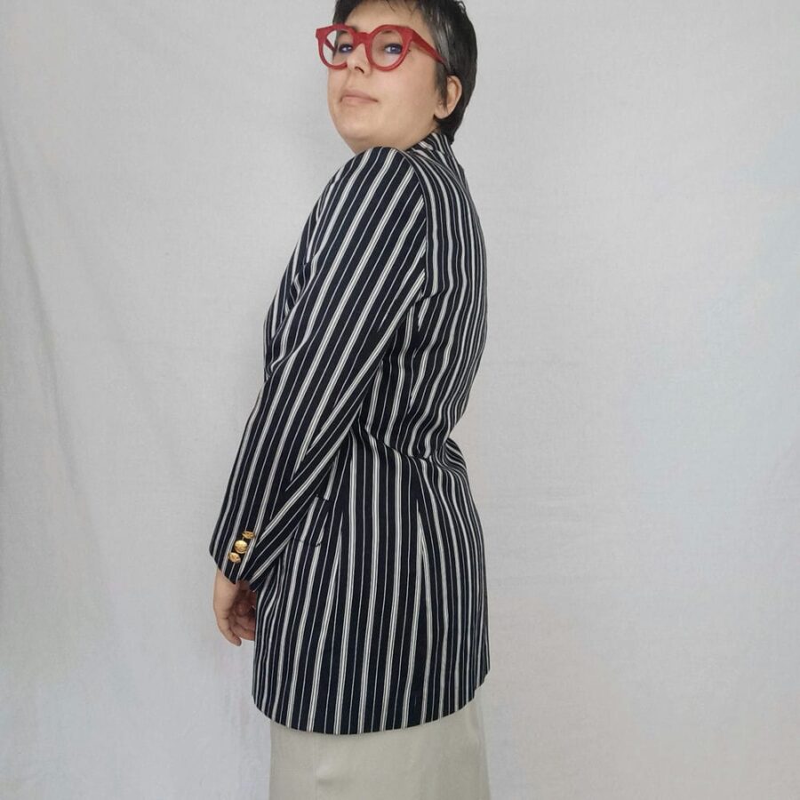 navy vintage jacket
