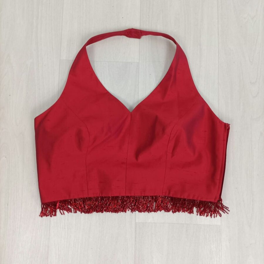 top con scollo all'americana Escada