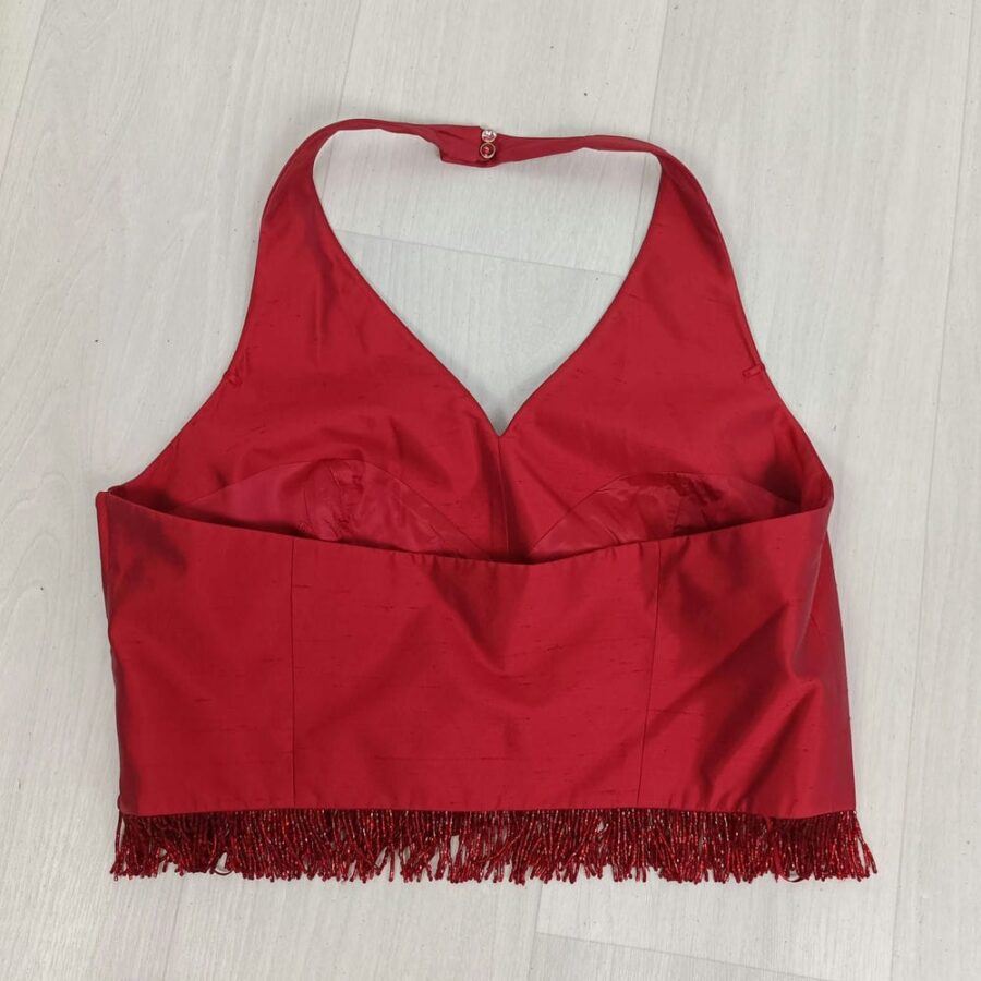 completo pantalone in seta