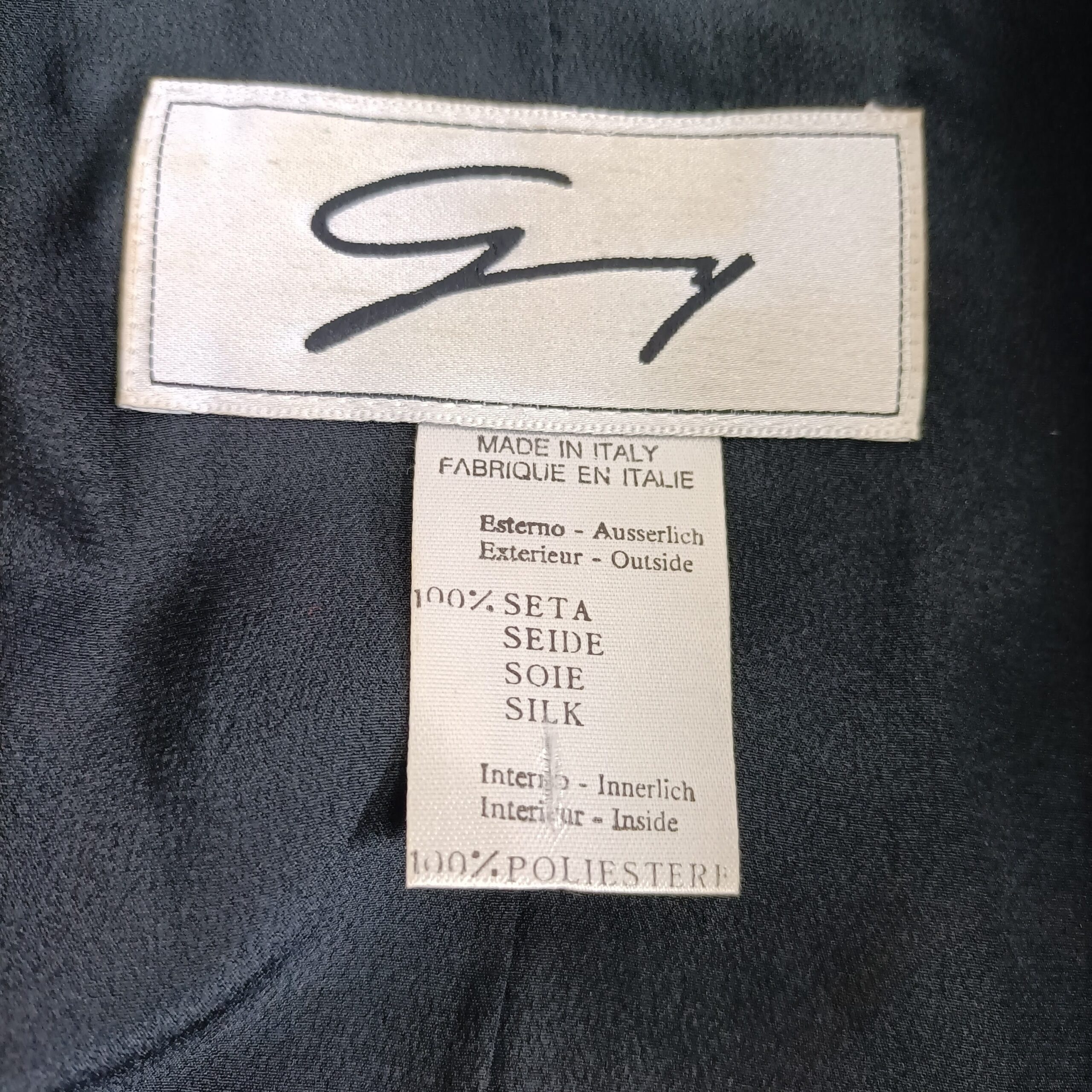 Genny vintage giacca fantasia paisley