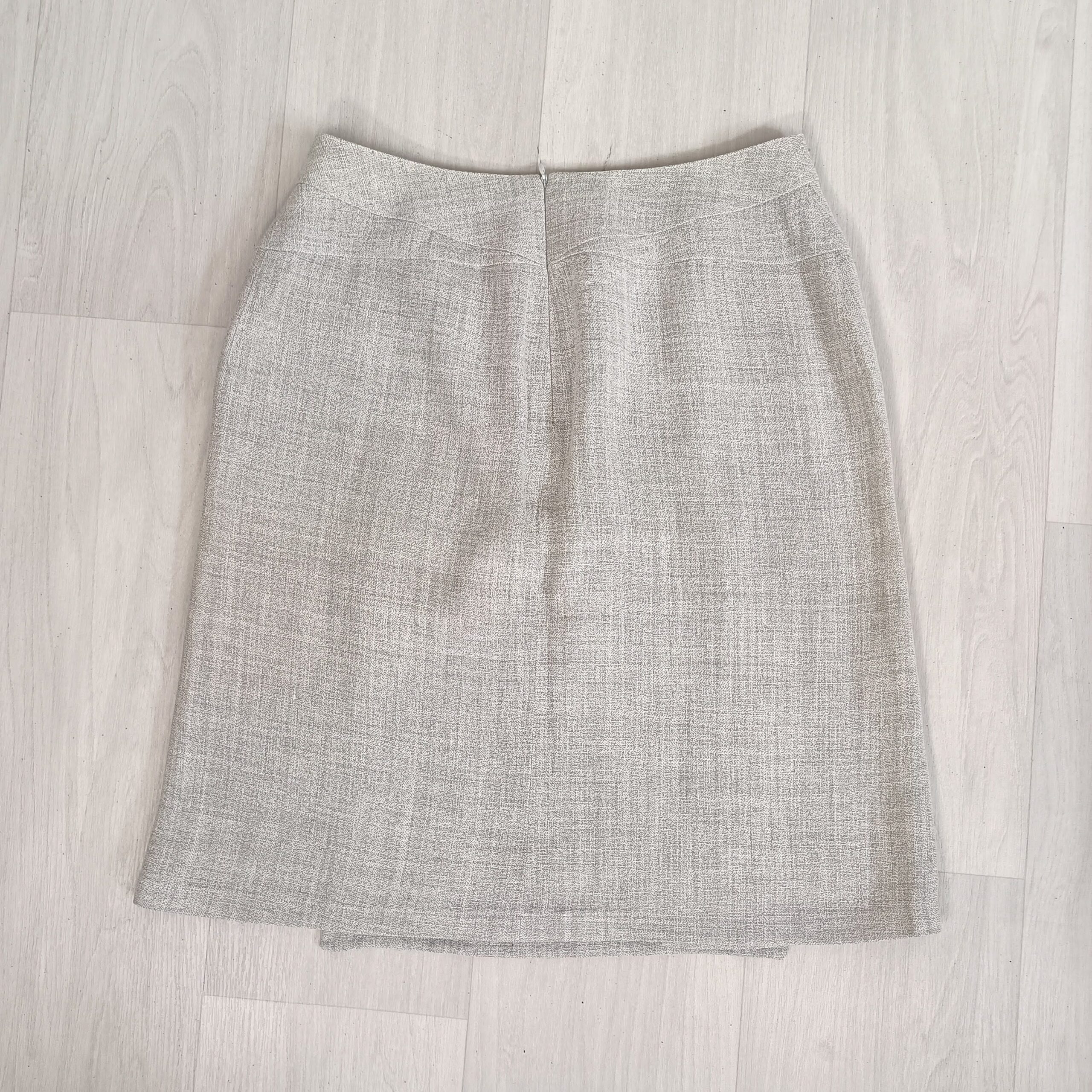 tailleur gonna mugler