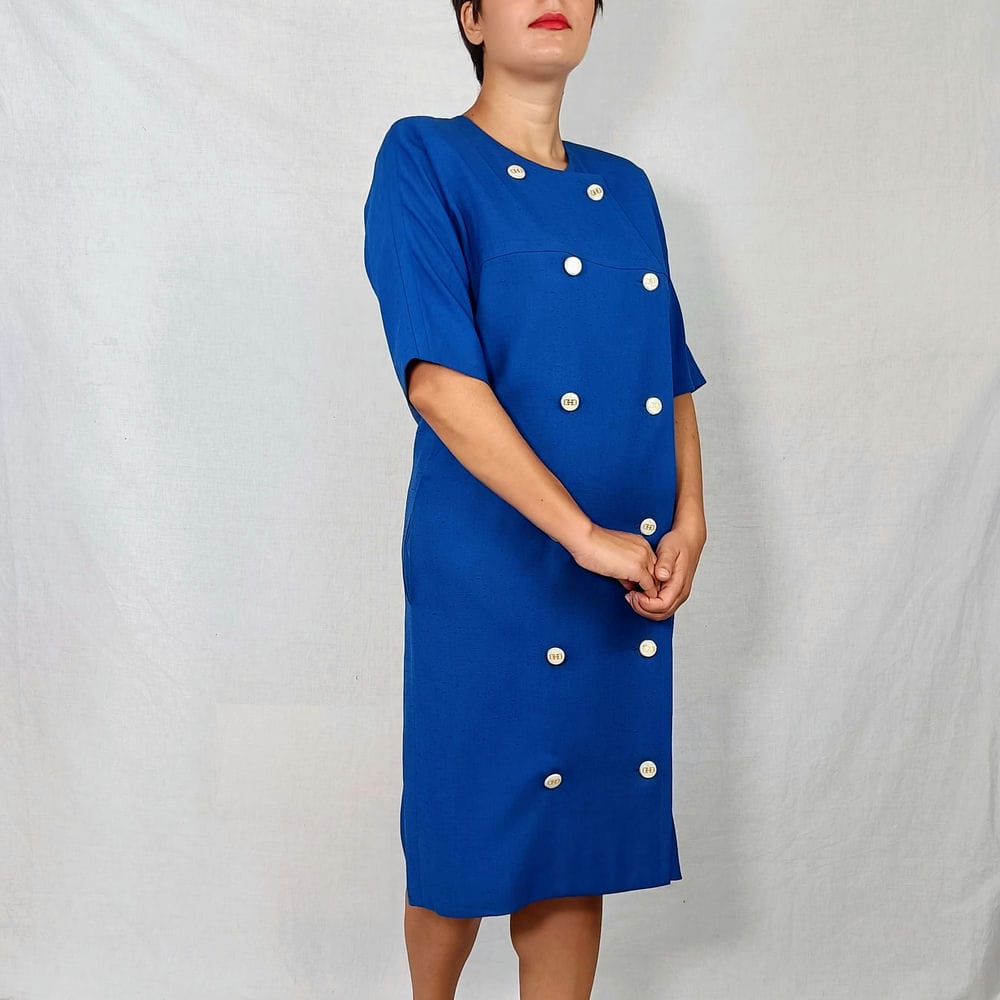 vestito blu vintage