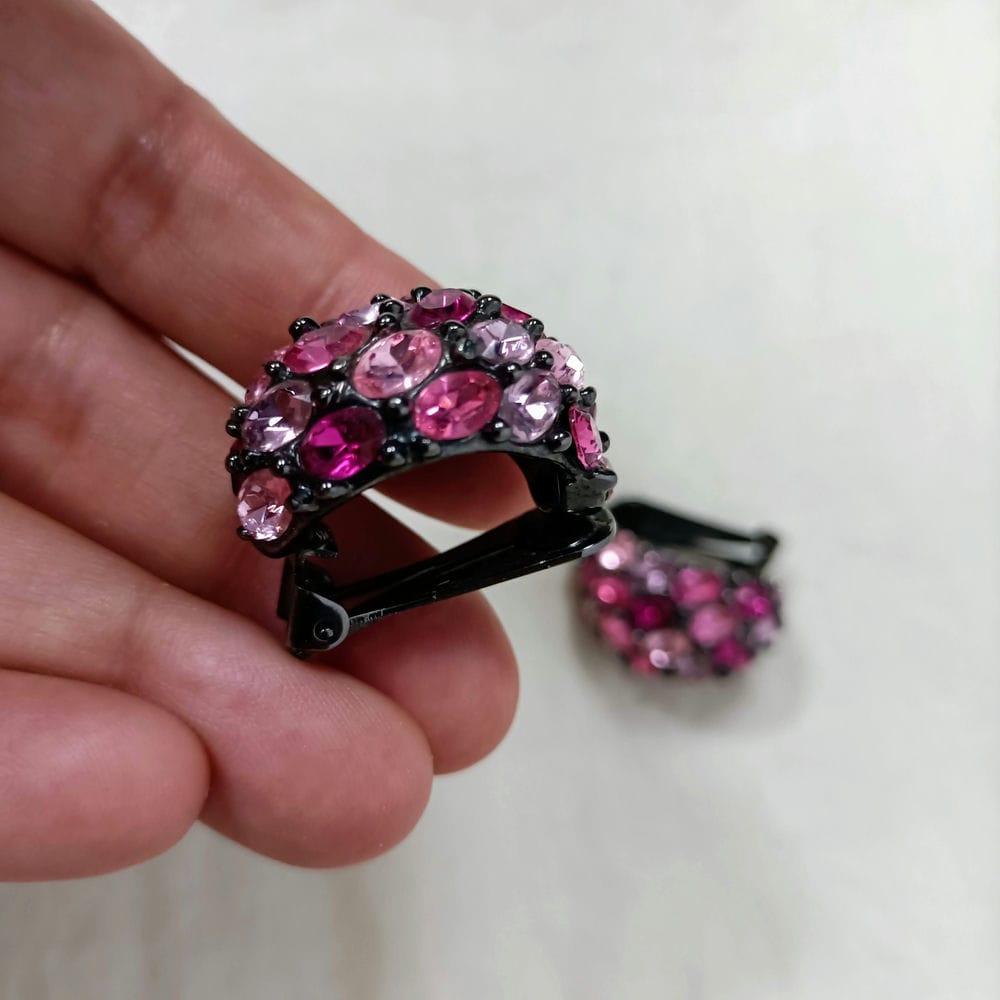 Kenneth Jay Lane orecchini rosa - immagine 5