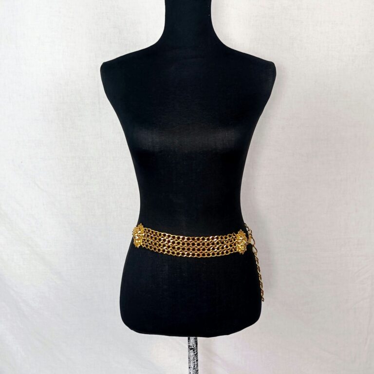 Fibbia Per Cintura In Argento Antico Con Testa Di Leone: Design - Foto 6