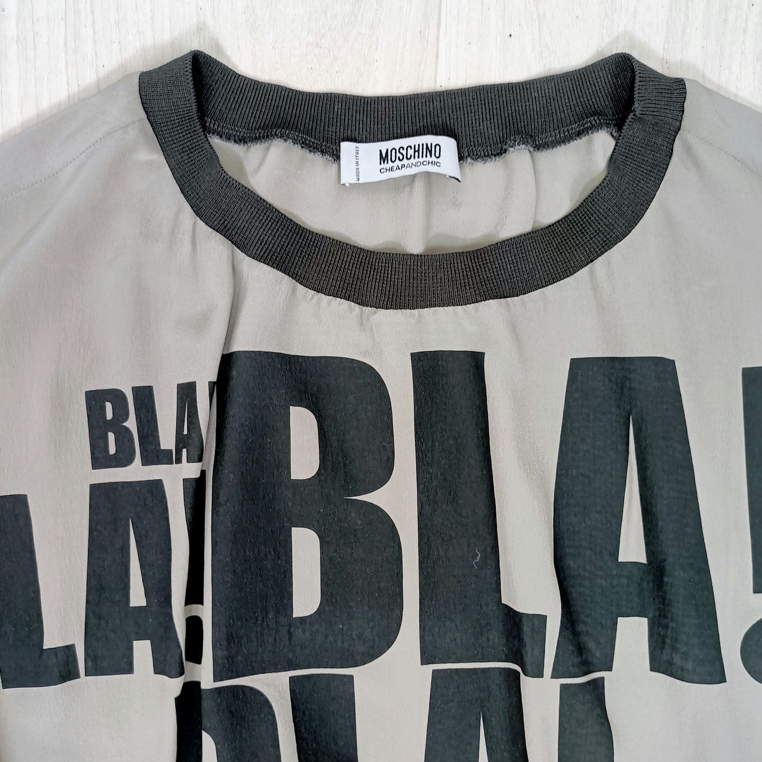 moschino cheap and chic