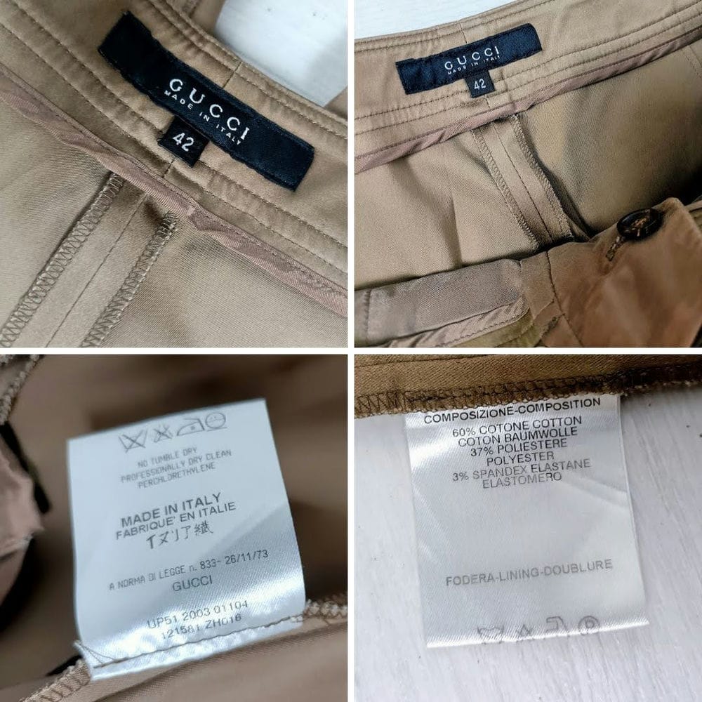 pantaloni color nocciola