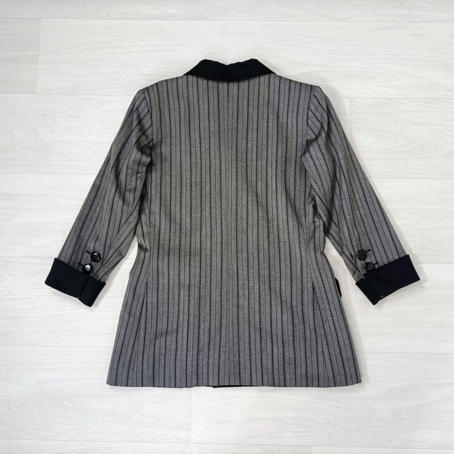 Saint Laurent blazer gessato doppiopetto - immagine 6