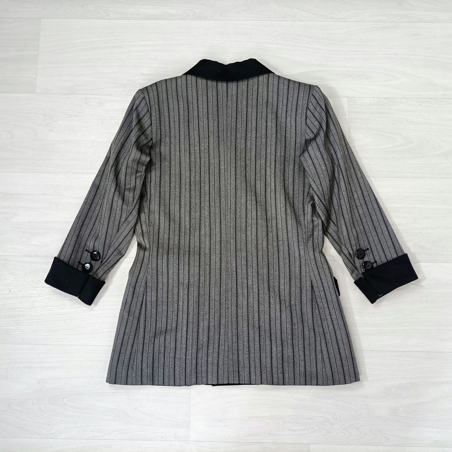 Saint Laurent blazer gessato doppiopetto - immagine 6