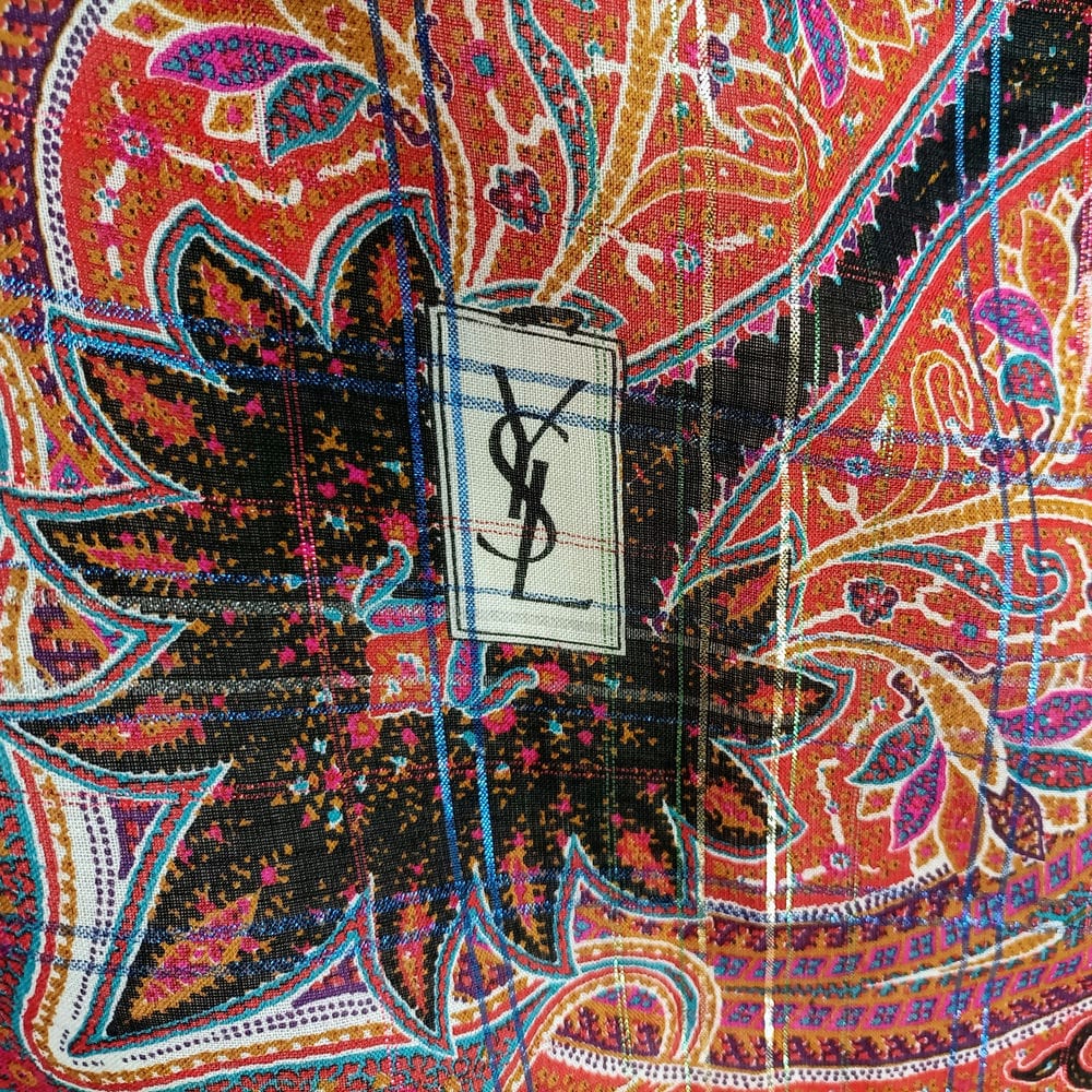 Maxi foulard Yves Saint Laurent vintage