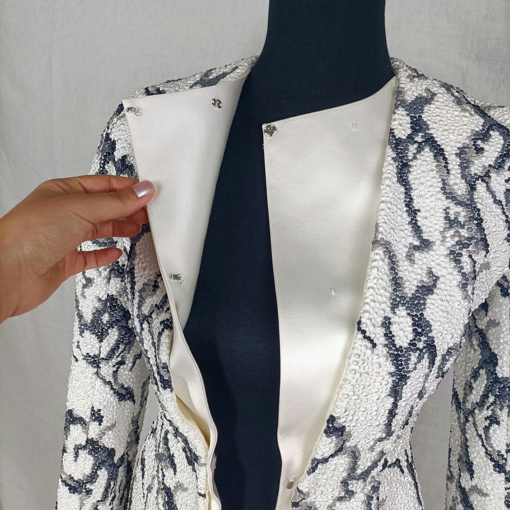 Alexander Wang Balenciaga giacca lunga Fall 2013 rtw - immagine 3