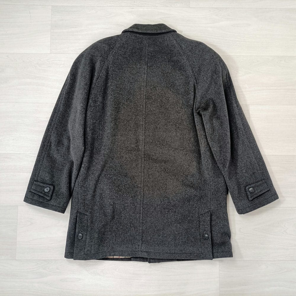 Cappotto vintage uomo grigio Pierre Cardin - immagine 6