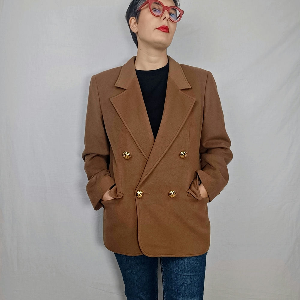 vintage camel jacket