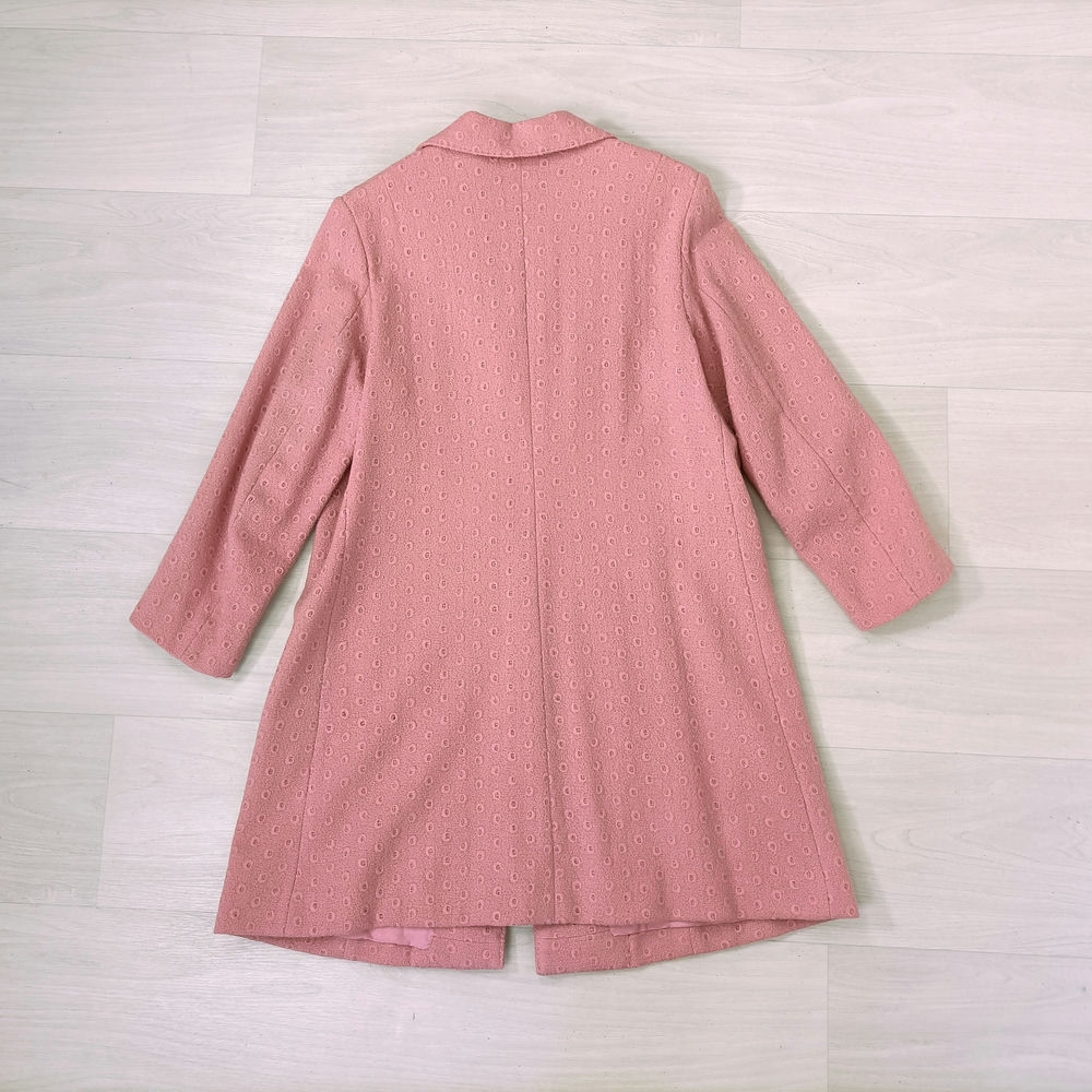 pink coat vintage