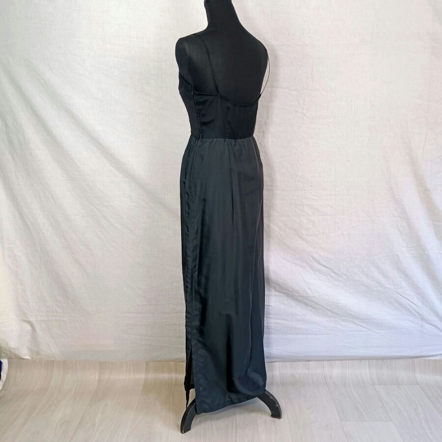 maxi abito nero