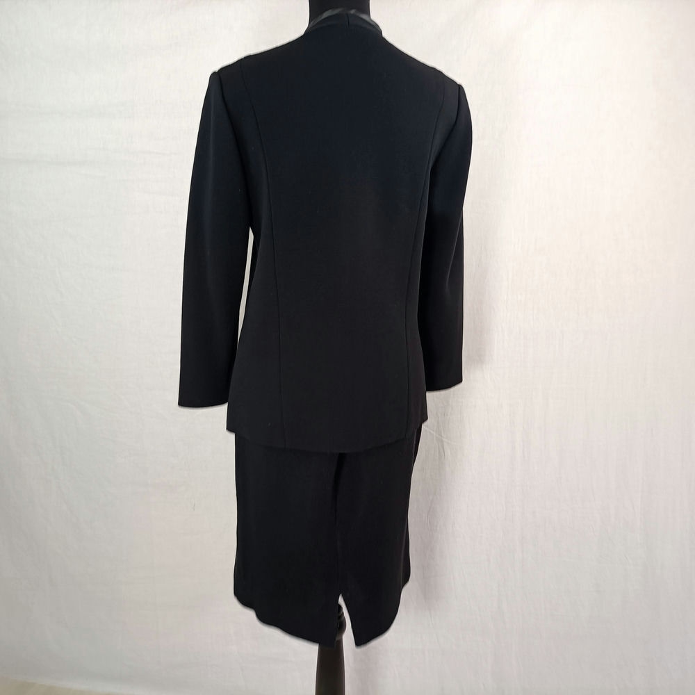 tailleur maglia nero