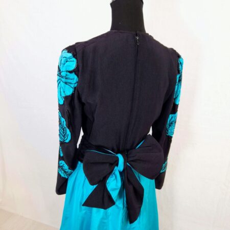 Vestito da party turchese Paul Louis Orrier