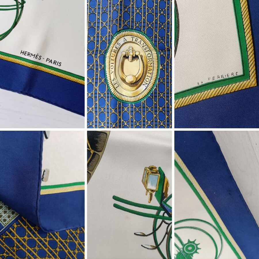 Hermès silk scarf