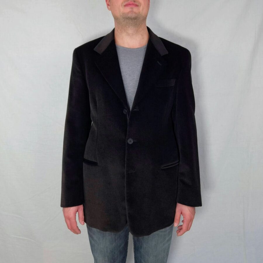 giacca velluto uomo
