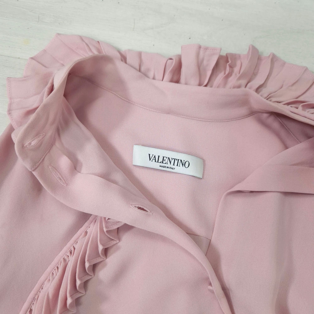 Camicia Valentino rosa in seta by Pier Paolo Piccioli