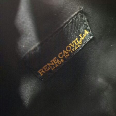 René Caovilla pochette rossa vintage