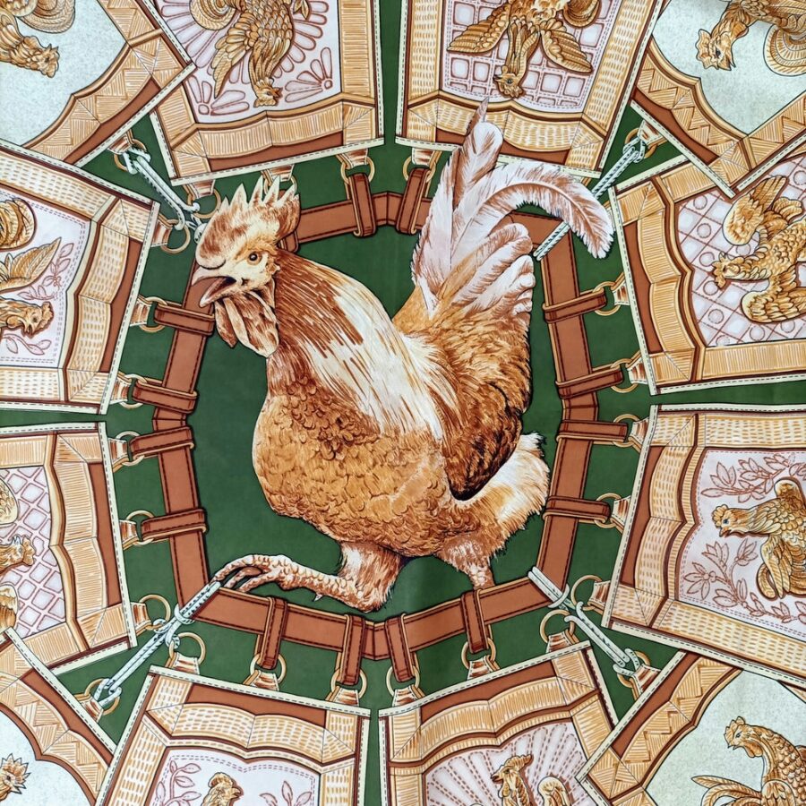 hermès vintage scarf
