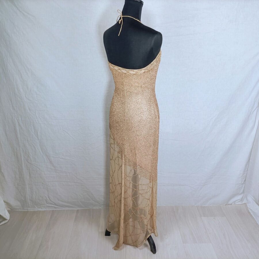 Abito da cerimonia beige