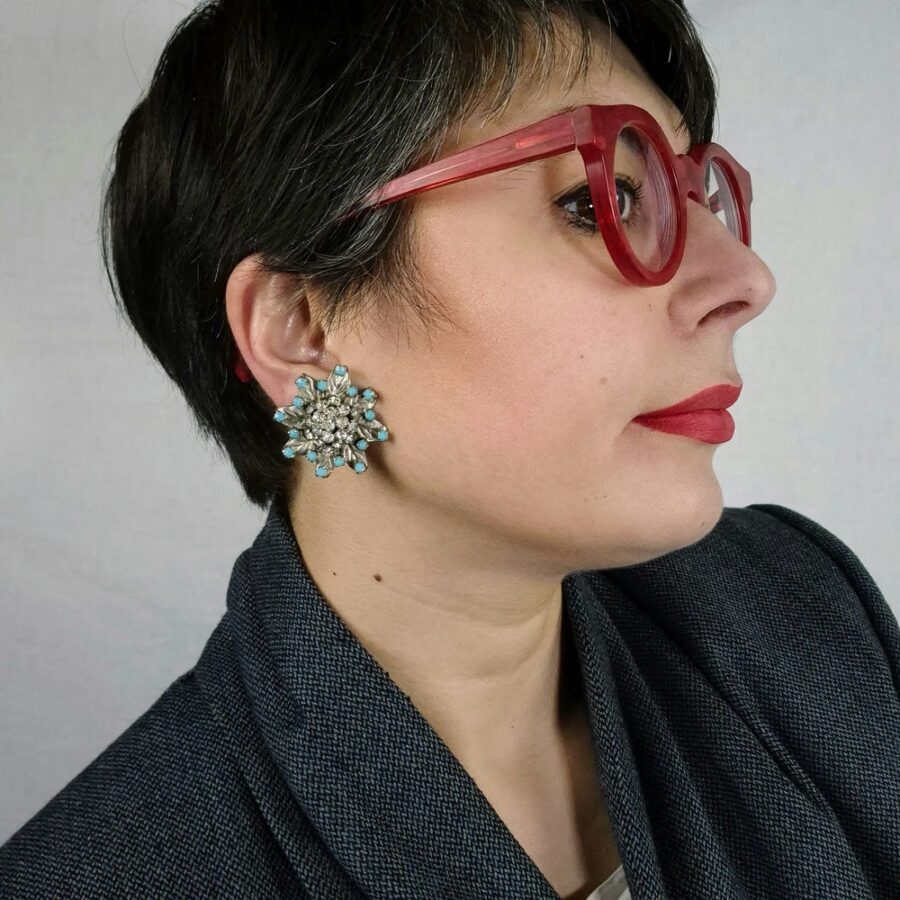 Orecchini vintage anni sessanta