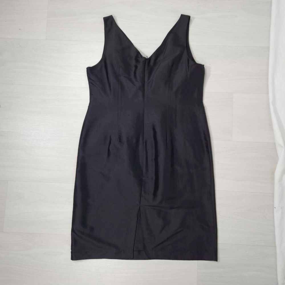 Tubino nero in seta Caractere - immagine 6