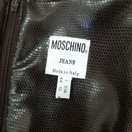 Moschino jeans label