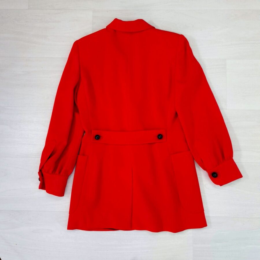 women red outfit