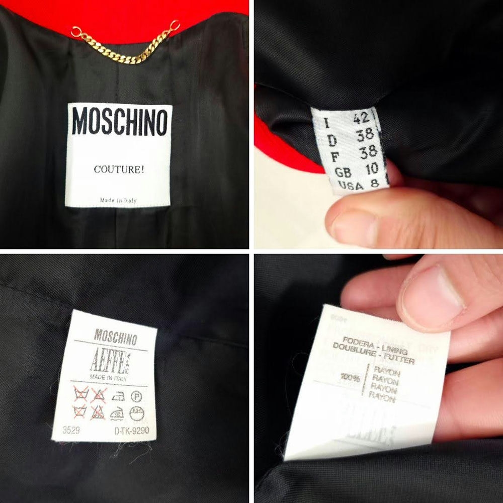 Moschino Couture label