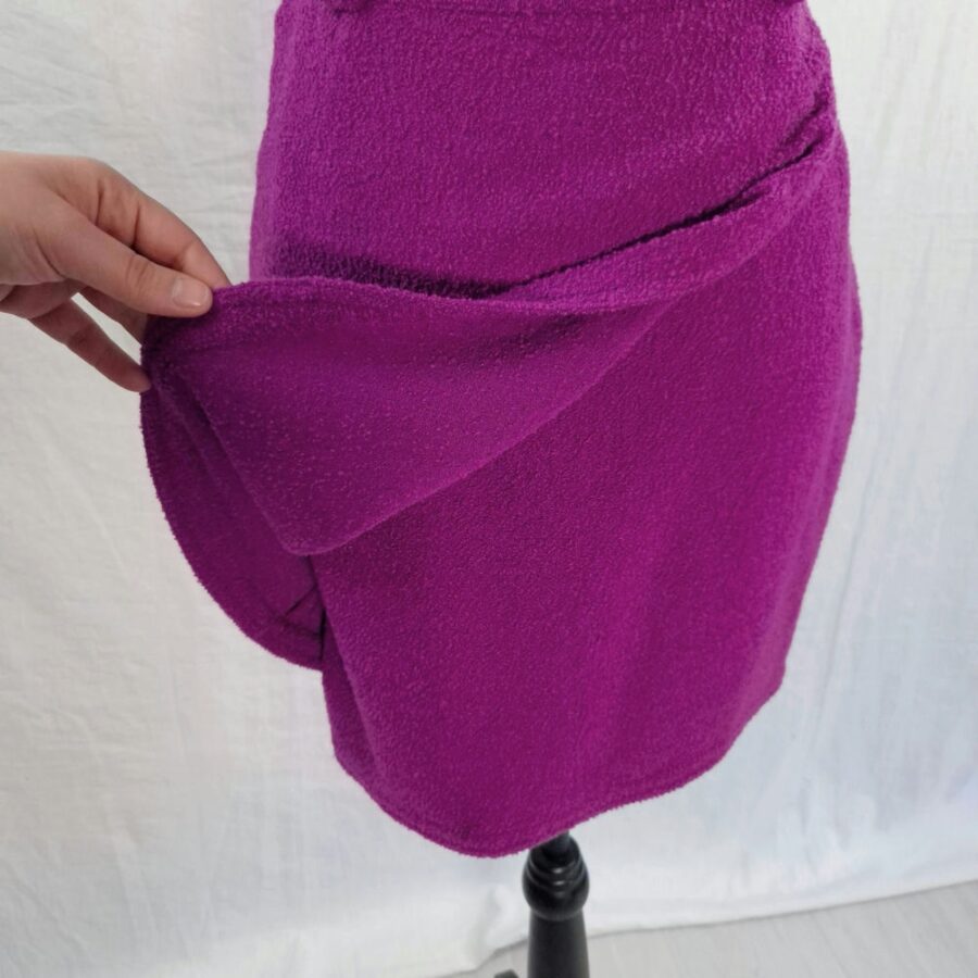 tailleur viola vintage anni 80