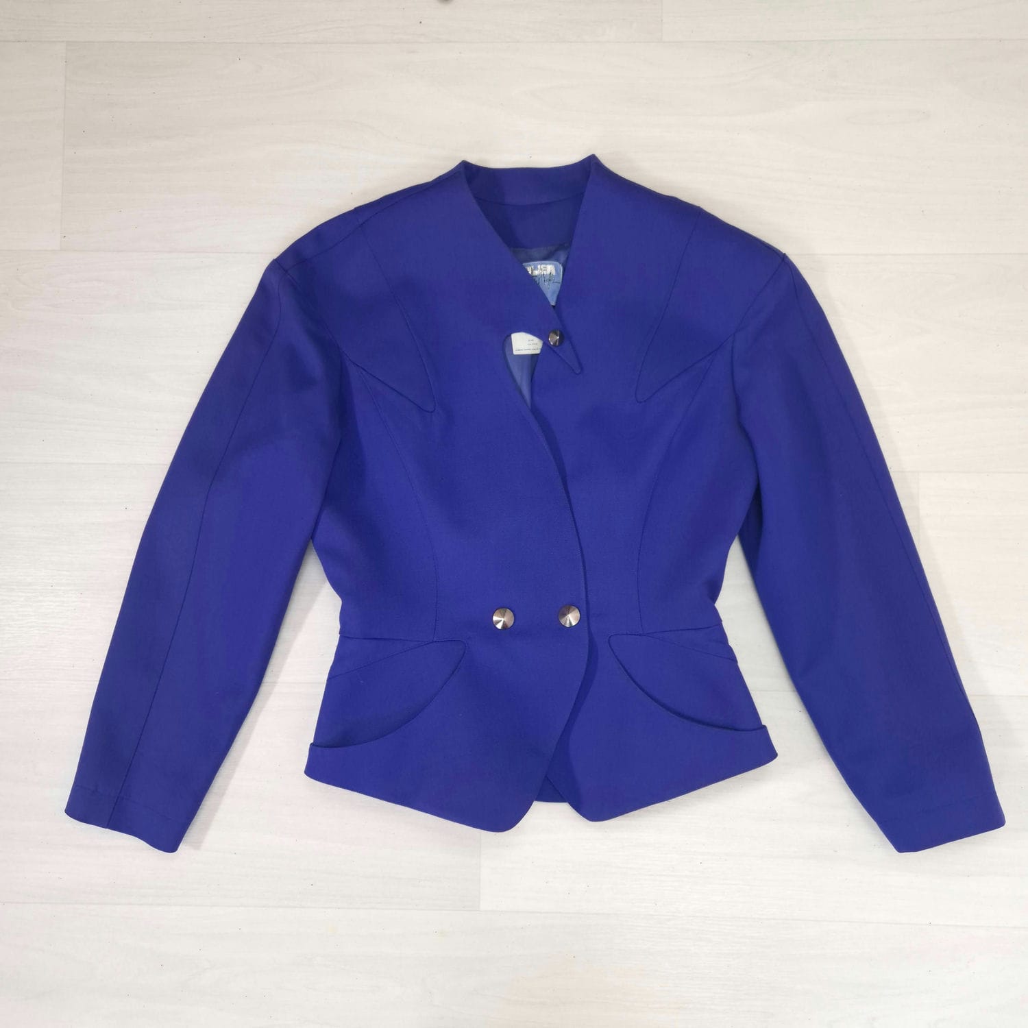 Thierry Mugler giacca viola anni ‘80 - immagine 11