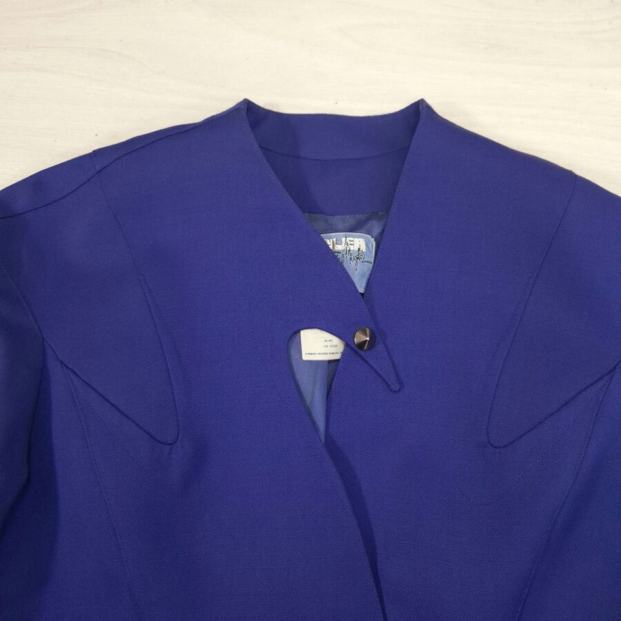 Thierry Mugler giacca viola anni ‘80 - immagine 10