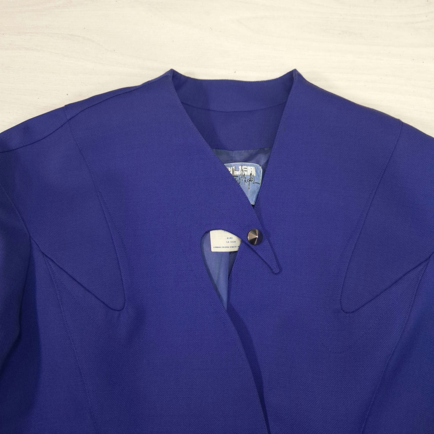 Thierry Mugler giacca viola anni ‘80 - immagine 10