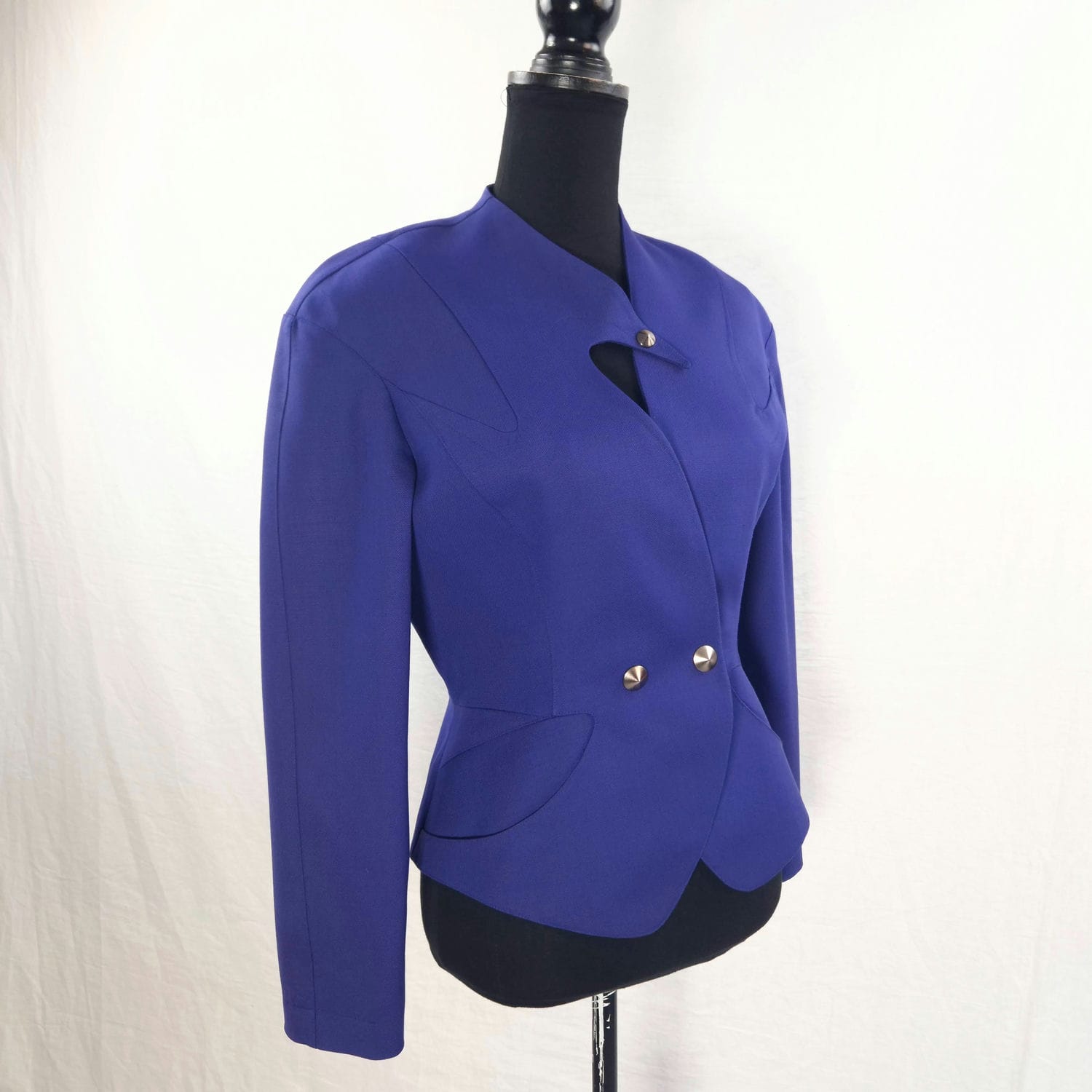 Thierry Mugler giacca viola anni ‘90