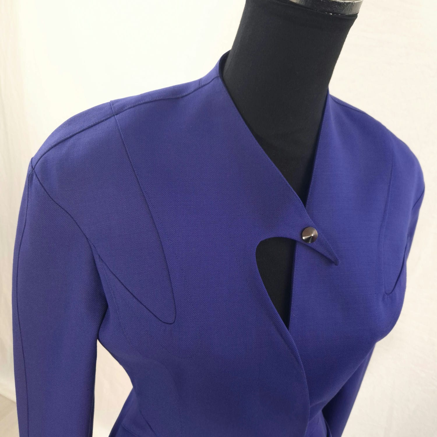 Thierry Mugler giacca viola anni ‘80 - immagine 6