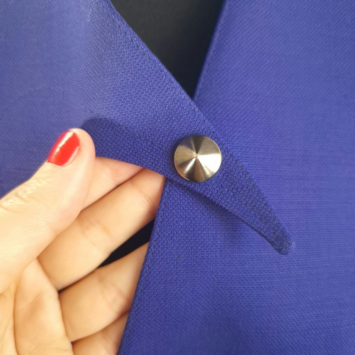 Thierry Mugler giacca viola anni ‘80 - immagine 3